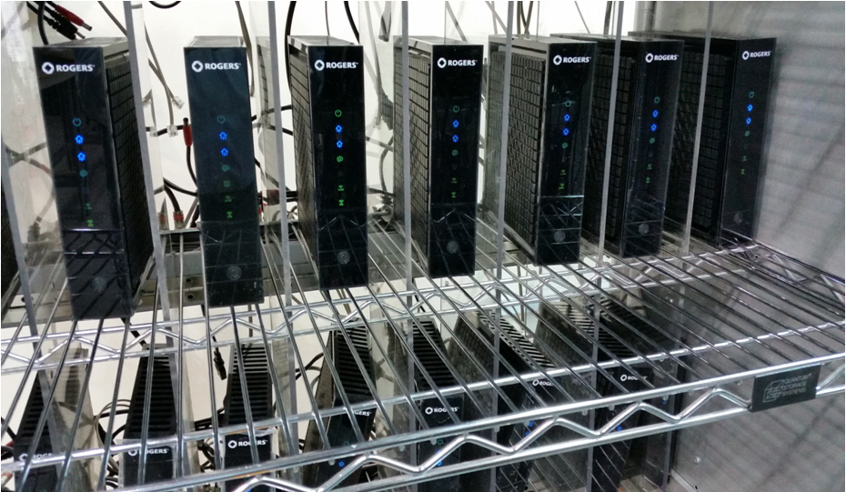 Image of front view of test station